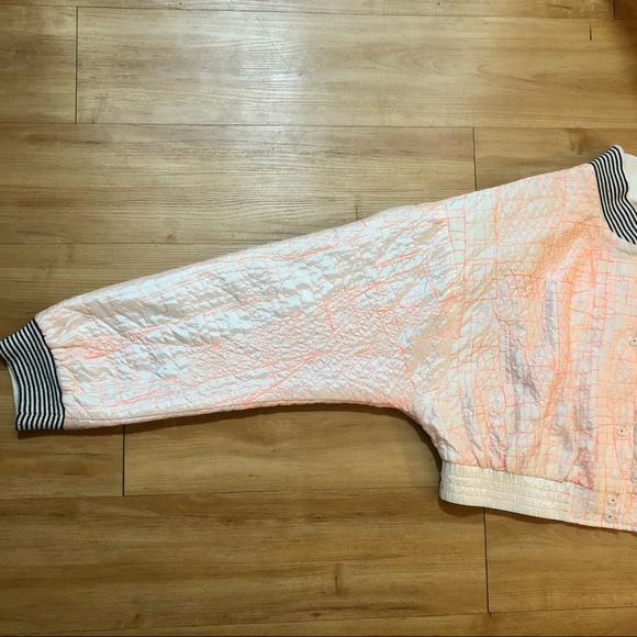 Urban Outfitters Without Walls Katey Embroidered Parachute Jacket - Small - Picture 7 of 14